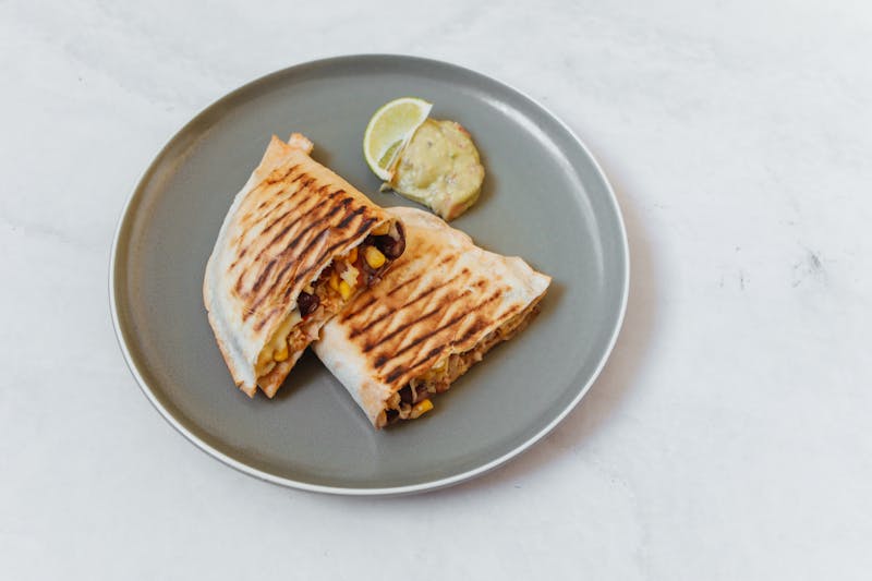 Veggie bean and cheese burrito at Cafe Rio